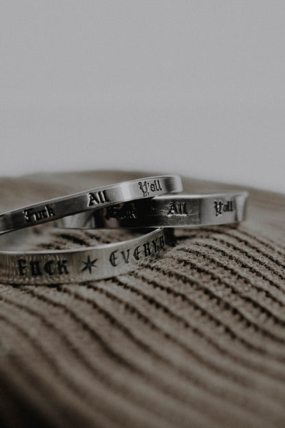 FAY STAINLESS STEEL CUFF (LIMITED QUANTITIES)