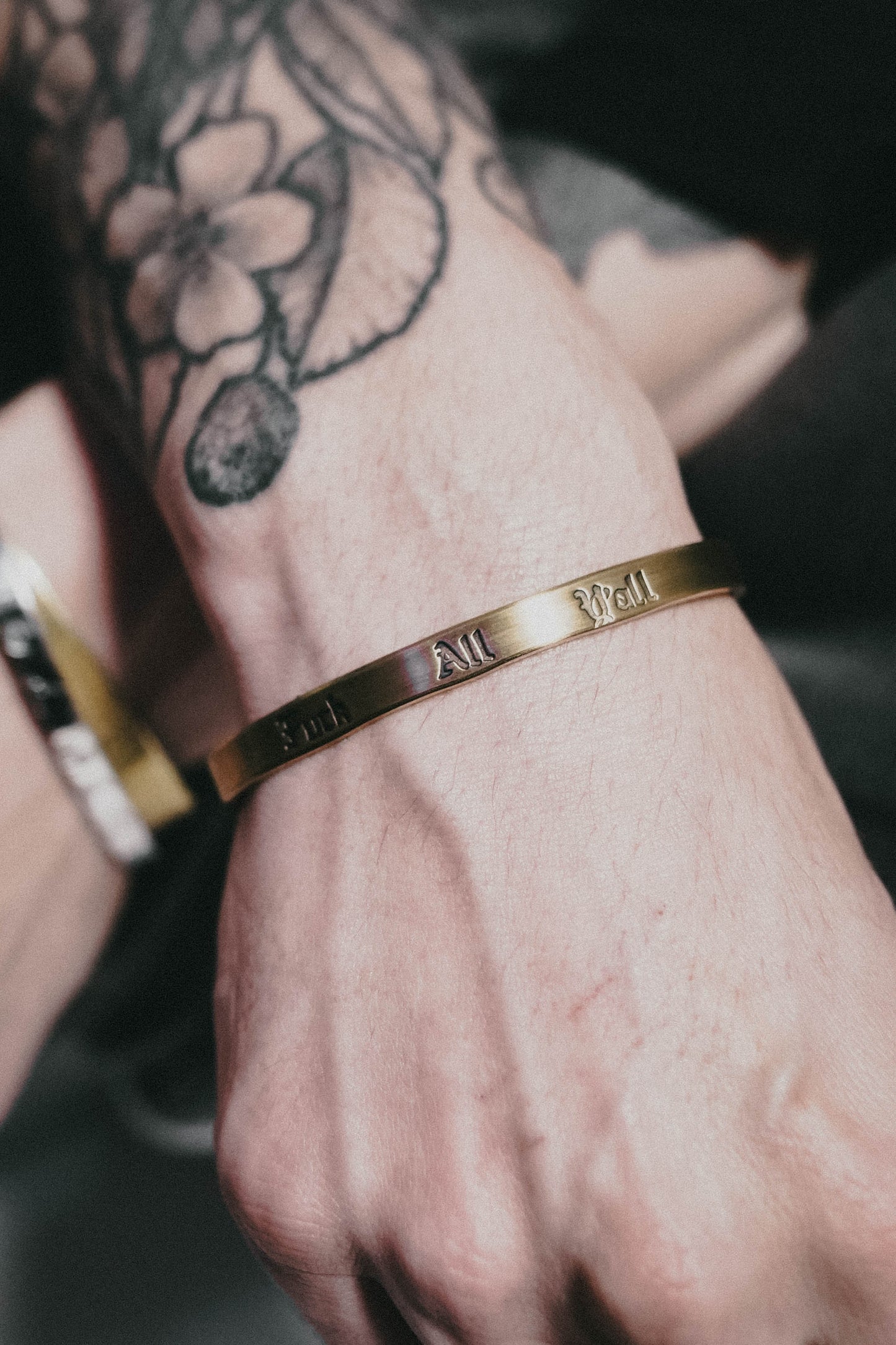 THIN FAY BRASS CUFFS (LIMITED QUANTITIES)