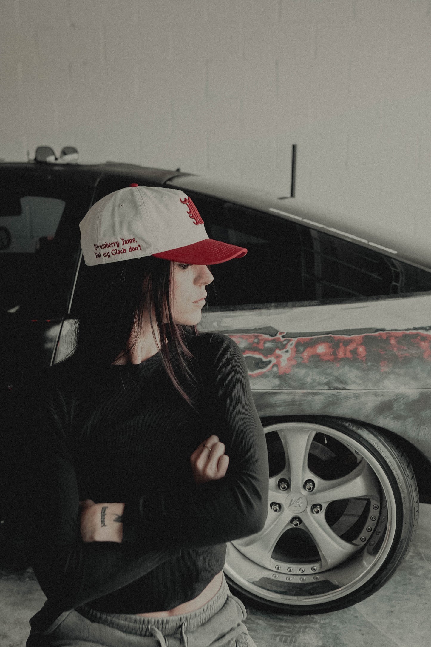 STRAWBERRY TWO TONE SNAPBACK