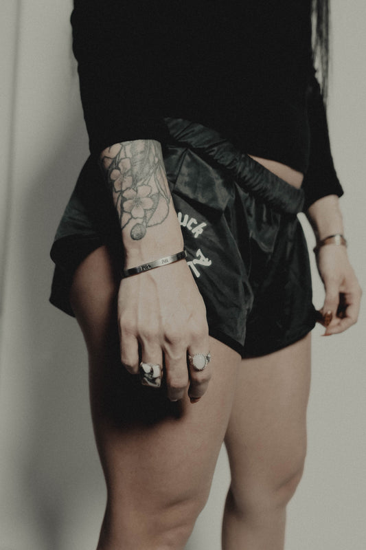 THIN FAY STAINLESS STEEL CUFFS (LIMITED QUANTITIES)